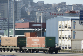 Terminal de contenedores del Puerto de Vigo