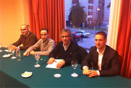 Junta Directiva de Apcas en Pontevedra
