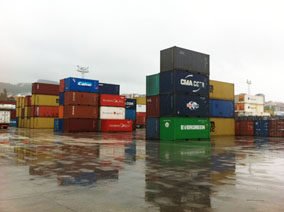 Trfico de contenedores